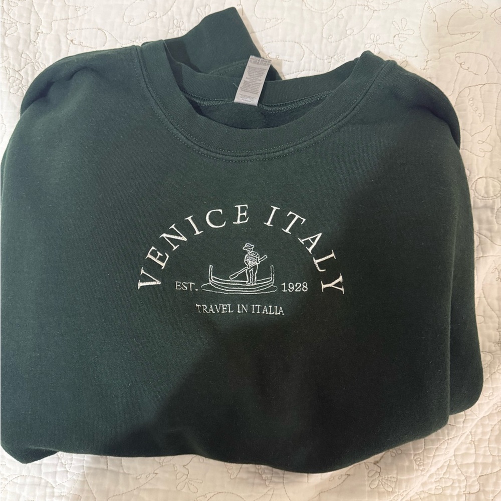 Green Venice Italy Sweatshirt